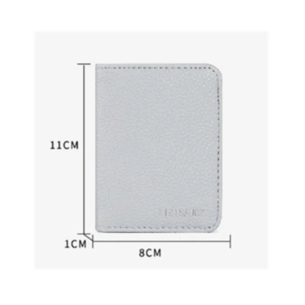 New Super Slim Soft Wallet PU Leather Mini Credit Card Wallet Purse Card Holders Men Wallet Thin Small Short Skin Wallets