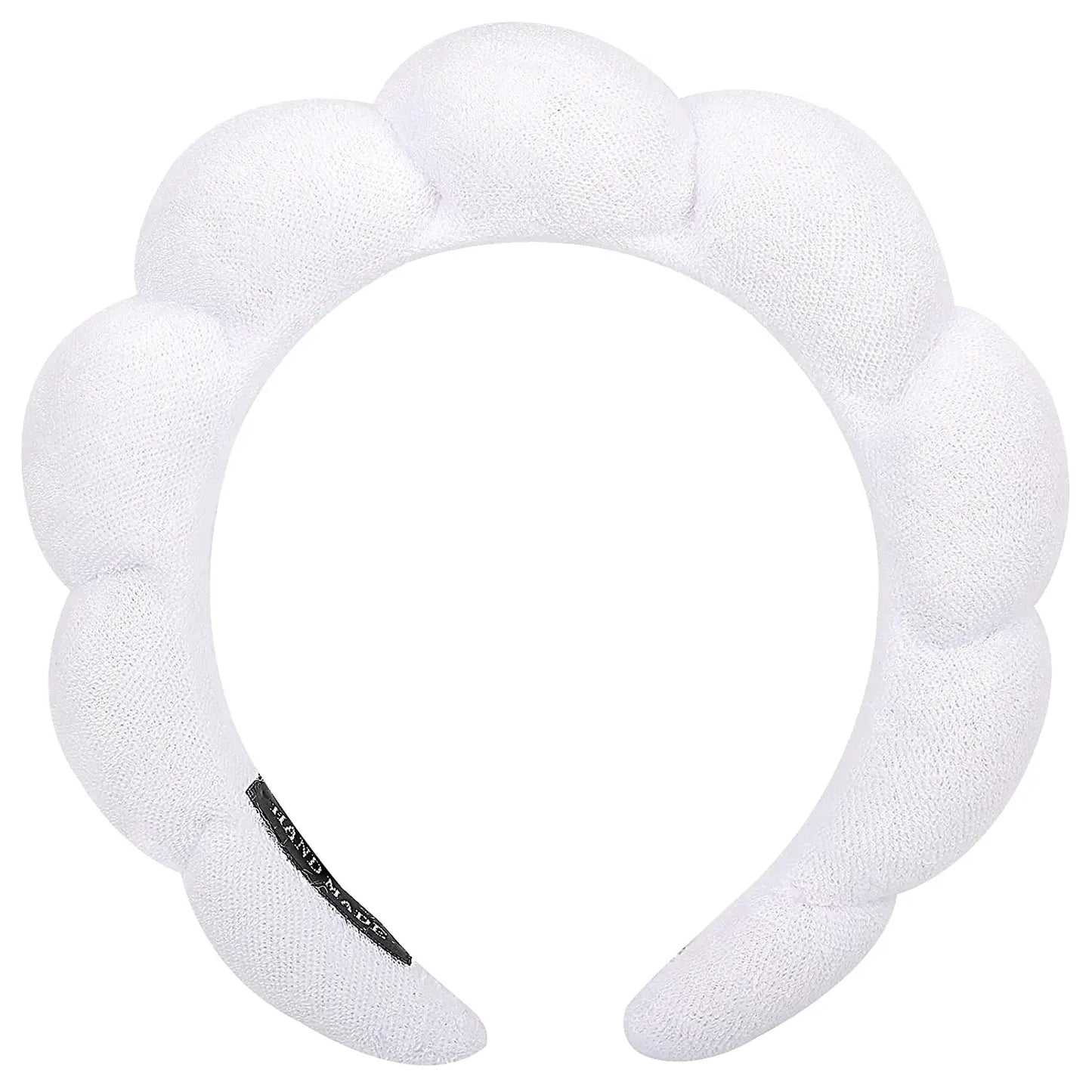 Sponge Headbands for Women Girls Puffy Hair Band Makeup Bubble Terry Cloth Co Spa Retro Hairband Women Hair Accessories Headwear