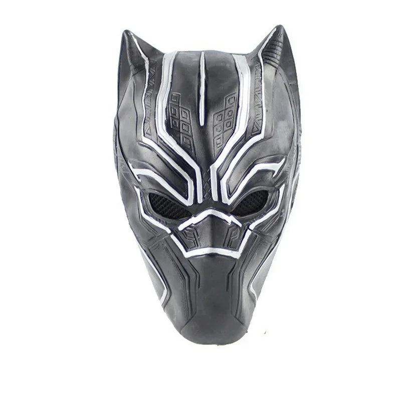 Cosplay Panther Mask Cosplay Movie Helmet Movie Props Live Panther Hood Halloween Role-Playing Mask Silicone Realistic Mask