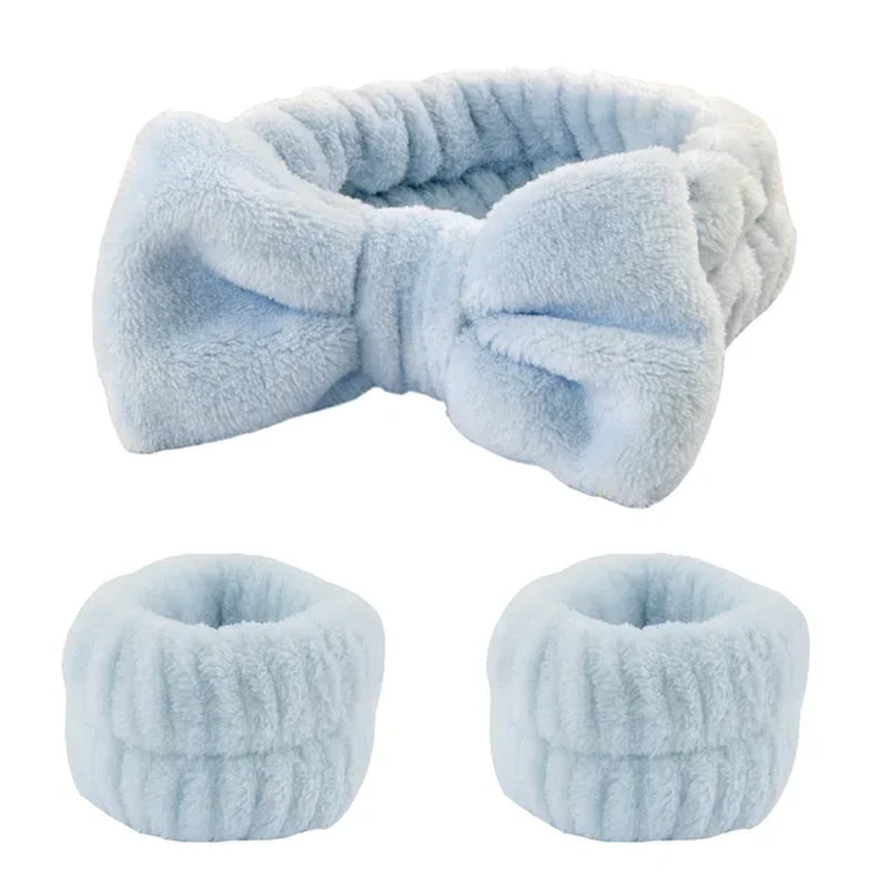 Sponge Headbands for Women Girls Puffy Hair Band Makeup Bubble Terry Cloth Co Spa Retro Hairband Women Hair Accessories Headwear