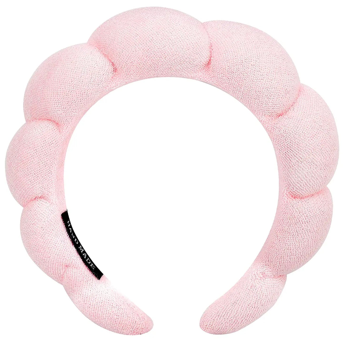 Sponge Headbands for Women Girls Puffy Hair Band Makeup Bubble Terry Cloth Co Spa Retro Hairband Women Hair Accessories Headwear