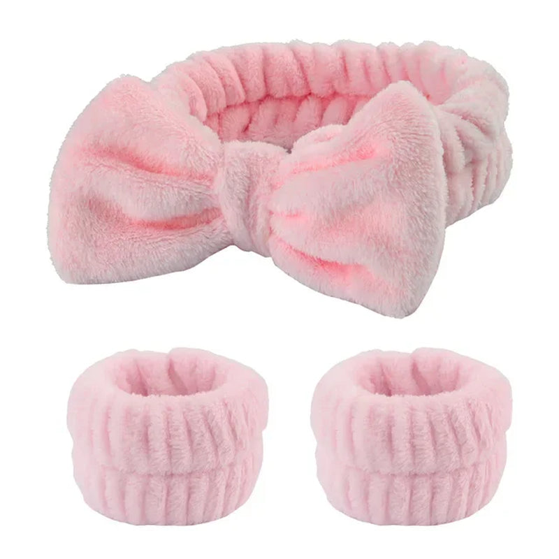 Sponge Headbands for Women Girls Puffy Hair Band Makeup Bubble Terry Cloth Co Spa Retro Hairband Women Hair Accessories Headwear