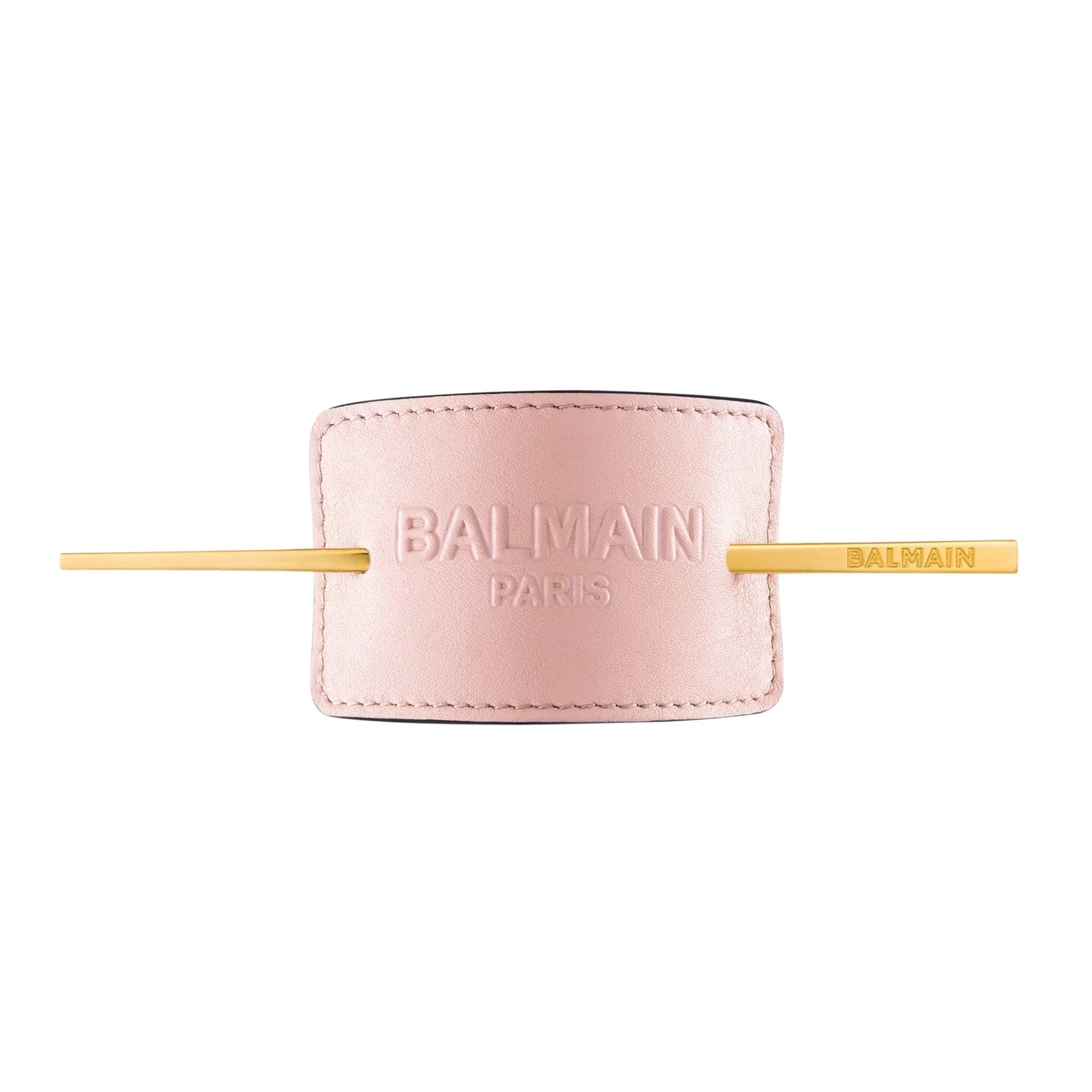 Balmain Limited Edition Pastel Green Embossed Hair Barrette SS20