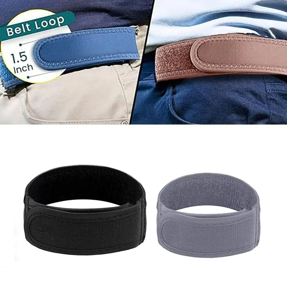 Stylish No Buckle Elastic Belts Fashion Comfortable Ultra-Soft Belt Loop Buckle-Free Belt Unisex Jeans Pants Belt Men'S