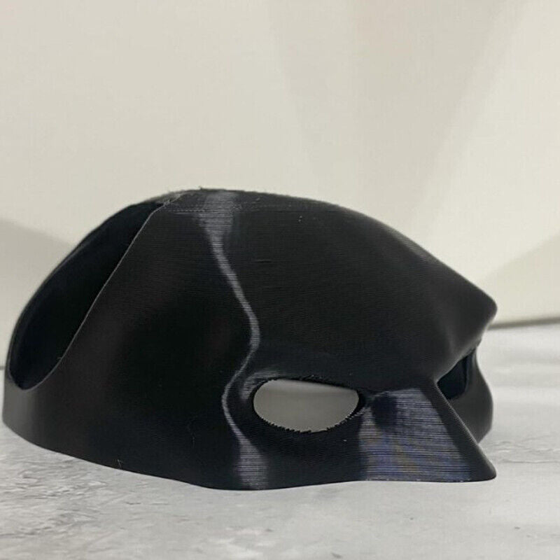 Batman Mask for Cats, Black 3D Printed, Halloween Costume for Your Cat